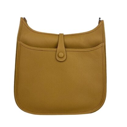 Trench H 29cm Grained Calfskin Leather Evelyn Shoulder Bag - Image 3