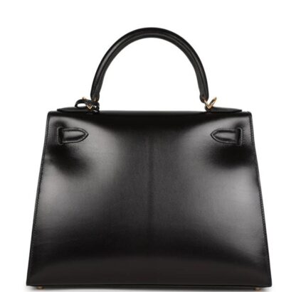 Nadine B K28 Box Sellier Black GHW Bag