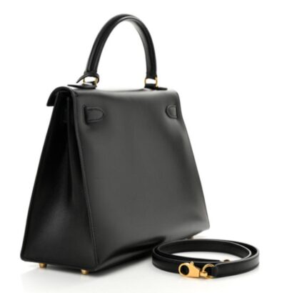 Nadine B K28 Box Sellier Black GHW Bag - Image 2