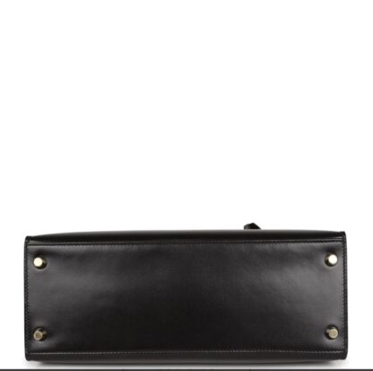 Nadine B K28 Box Sellier Black GHW Bag - Image 3