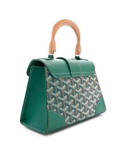 Nadine B Goya Structure Mini Saigon Bag Green