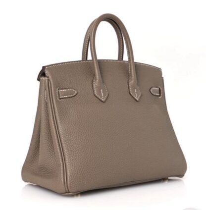 Nadine B25 Etoupe Togo Leather Handbag GHW