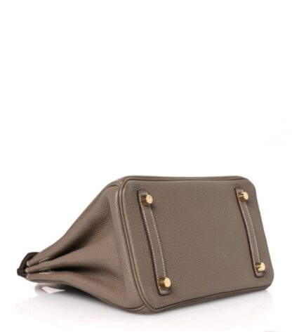 Nadine B25 Etoupe Togo Leather Handbag GHW - Image 2