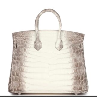 Nadine B25 Himalaya Crocodile Handbag PHW