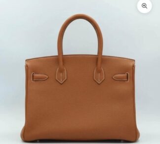 Nadine B30 Gold Togo Handbag GHW